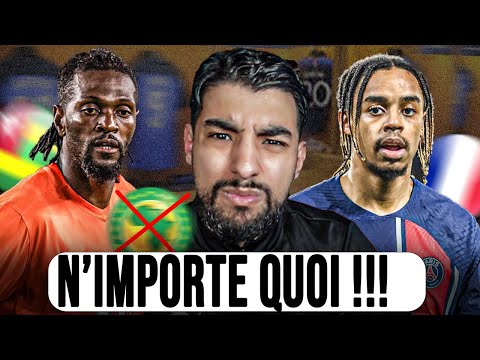 Adebayor INCITE les joueurs Africains à choisir la France ! | Affaire: Barcola / Adebayor