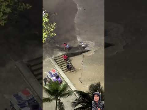 Tsunami in california #california #viral #unitedstates