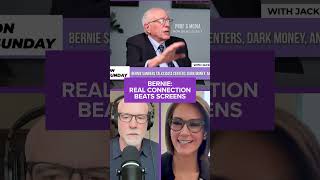 Bernie is “so important online” yet so “offline as a human”