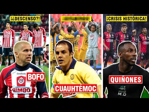 Los 12 EQUIPOS de la Liga Mx que se DESMORONARON cuando se fue su ESTRELLA más grande❌✋🏻