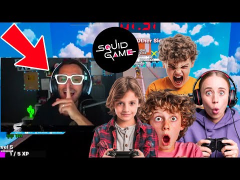 TROLLO un SACCO di BAMBINI nella MAPPA in CREATIVA di SQUID GAME!!