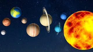 Universe Size Comparison: Stars and Planets