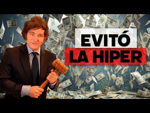 Milei evitó la hiperinflación en Argentina