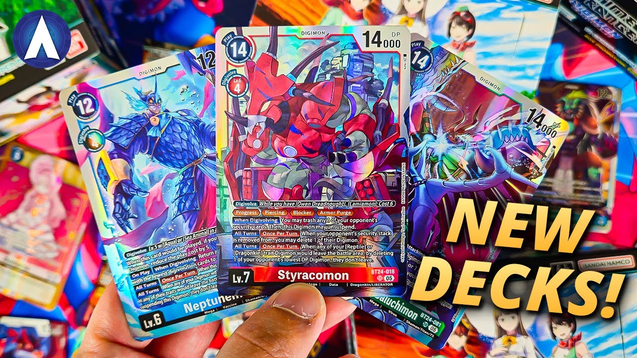 10 NEW Decks to build from the BT24 Time Stranger set in 2026! | Digimon Card Game & TCG