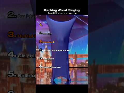 Ranking Worst Singing Audition moments 😭