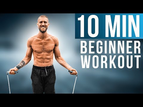 10 Min Beginner Jump Rope Workout - YouTube