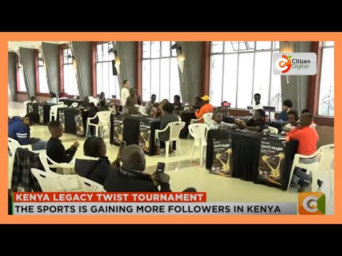 YouTube video thumbnail: Top Kenyan Cubers Showcase Their Speed and Skill in Legacy Twist Tournament in Nairobi