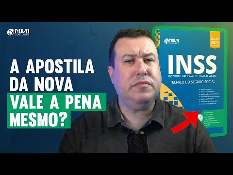 CONCURSO INSS: MELHOR APOSTILA PARA TÉCNICO DO SEGURO SOCIAL 🔥