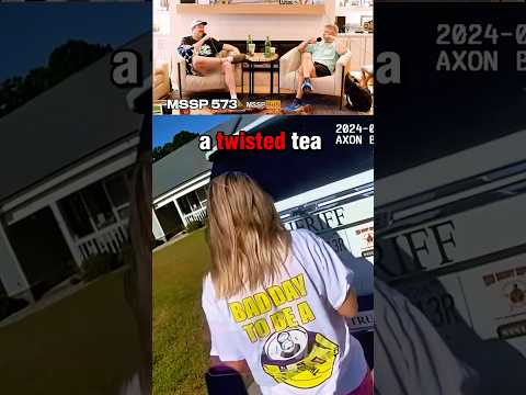 Shane Gillis on Body Cam of Crazy Lady in Twisted Tea Shirt 🤣😭💀