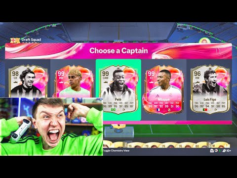 99 PELE IN A 129 RATED FUTTIES FUT DRAFT! (EA FC 25)