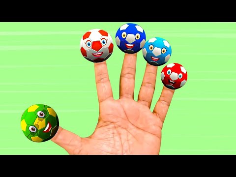 Football Finger Family Nursery Rhyme for Kids