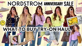 NORDSTROM ANNIVERSARY SALE 2025🌟 *HUGE* TRY-ON HAUL 💖 What To Buy NSALE Edition 🛍️