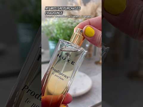 MY MOST REPURCHASED FRAGRANCE OF ALL TIME: Nuxe Prodigieux. #perfumeshorts #fragrance