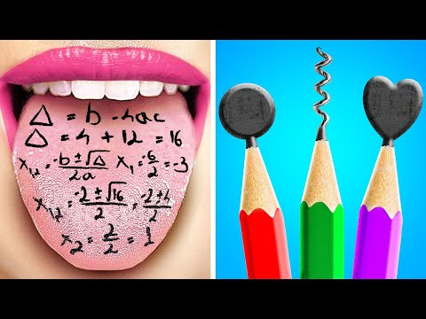 Epic School DIYs & Hacks 🔥 Easy Projects for Beginners