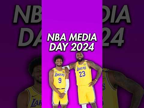 Best Moments from NBA Media Day 📸