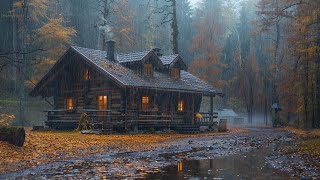 Relieve Stress and Focus with Heavy Rain in the Forest | Relaxing Sounds for Sleep and Meditation