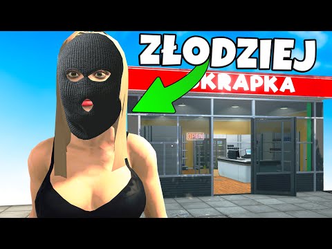 ❄️ CHCIAŁA OKRAŚĆ SKLEP!? | Supermarket Simulator |