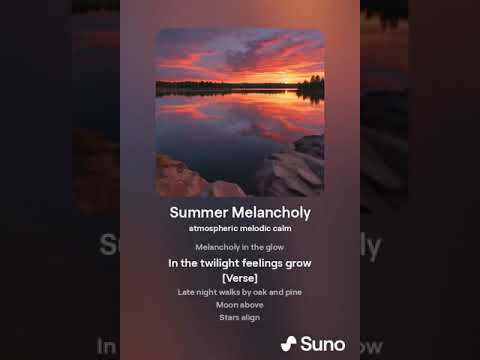 Summer Melancholy