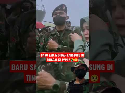 RESIKO JADI ISTRI TENTARA 🥺😭 #tni #tniindonesia #kopassus #shortvideo #tniad #sedih #intel #army