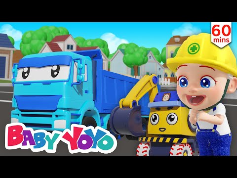 The Wheels on the Truck Song + more nursery rhymes & Kids songs -Baby yoyo
