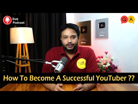 How To Become A Successful YouTuber ? Sharing My 7 Years Experience ❤️ #hinditvindia #003 #podcast