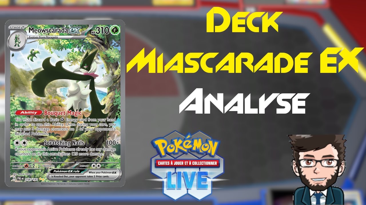 N'A PAS LE NIVEAU DU META ACTUEL - Analyse #141 du deck Miascarade EX  sur Pokémon TCG Live