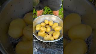 How to clean your potatoes in 30 seconds 🥔