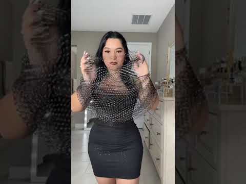 Probando el vestido viral 😨es hermoso y Perfecto✨. Aquí dos maneras de usarlo 😍. Que combinación t