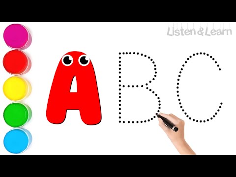 Alphabet, ABC Song, A to Z Writing, Numbers, Shapes, Colors, Rhymes for Toddlers & Preschool Kids