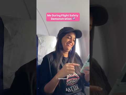 Me During Flight Demonstration Before VS. in 2025 โ๏ธ | Anisha Dixit | #shorts