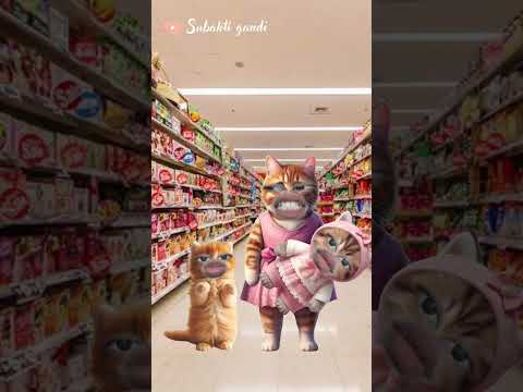 GAK BOLEH BELI BONEKA #funny #animasikucing #catvideos #cat #animasikucinglucu #catcomedy