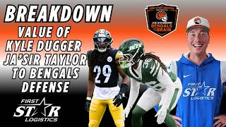 Value of Kyle Dugger & Ja'Sir Taylor to the Bengals Defense