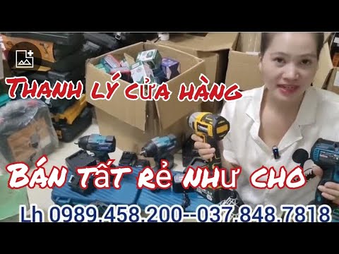 🔴🔴🔴 GIÁ RẺ CHÍNH HÃNG MÁY PIN, KHOAN PIN, MÁY KHOAN BÊ TÔNG MÁY MÀI GÓC @BANUTHU