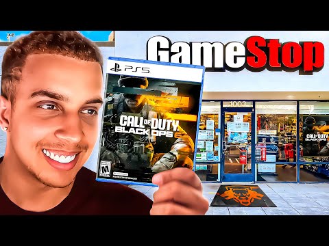 Selling BLACK OPS 6 Early at GameStop!