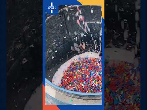 proses daur ulang botol plastik bekas