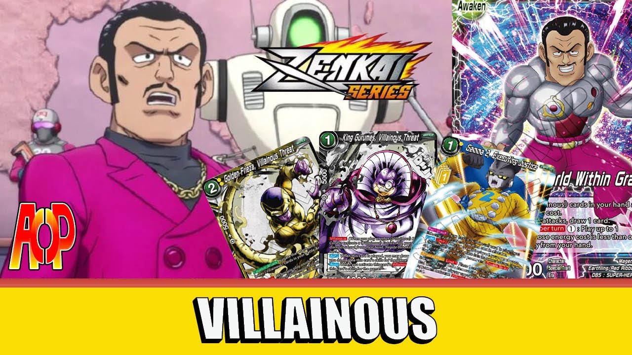 Villainous Set 19 | Zenkai FIGHTER’S AMBITION | Dragon Ball Super TCG