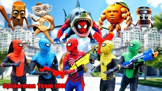 Joker Mengubah Tung Tung Sahur Menjadi Penjahat dan Menghancurkan Kota - Spiderman Team IDN