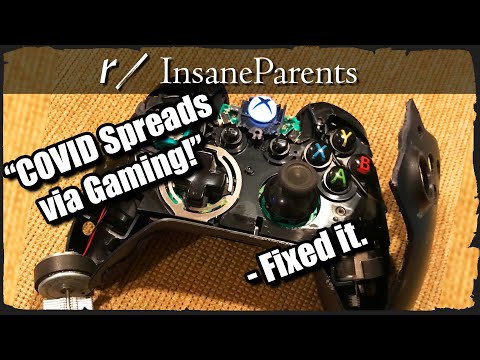 r/InsaneParents - "You get SICK from Gaming..."