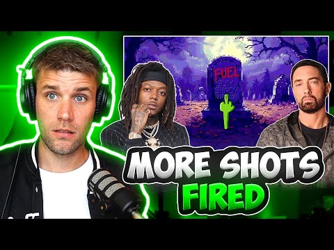 RIP DIDDY!! | Rapper Reacts to Eminem - Fuel (feat. JID) [Official Lyric Video] FIRST REACTION