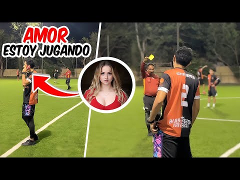 LE MARCA LA TÓXICA EN MEDIO DEL PARTIDO Y LO EXPULSAN 😂 Reto Foko #3 T3