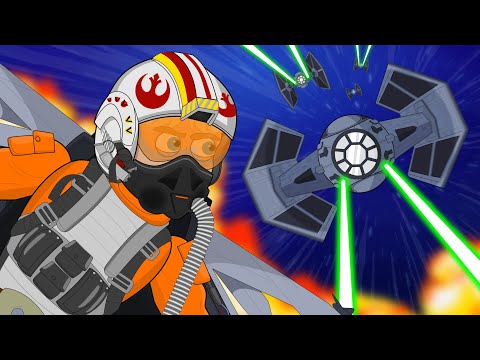 Star Wars TOP GUN Parody