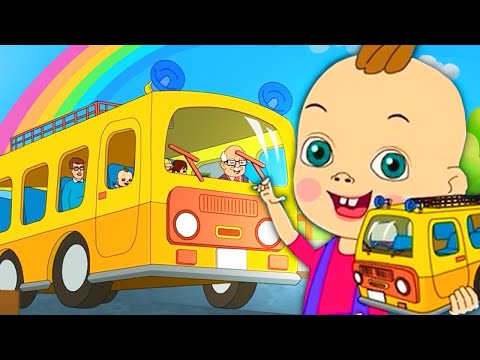 Wheels on the bus - Nursery Rhymes & Kids Songs