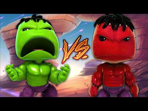 HULK VS RED HULK - The Hulk - Desert Mayhem - LittleBigPlanet 3 PS4 Gameplay | EpicLBPTime
