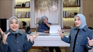 ROOM TOUR KANTOR BARU AUREL, MEWAH BANGET!!