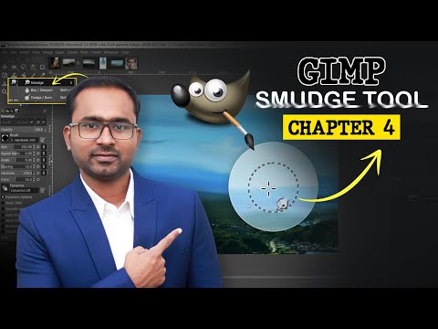 How to Use the Smudge Tool in GIMP? | GIMP Tutorial