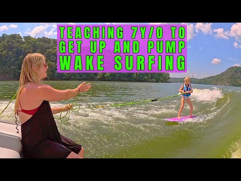 HOW TO PUMP THE WAKE WITH 7 YEAR OLD CASHY ROWLEY AND COACH JORDAN WOLFE