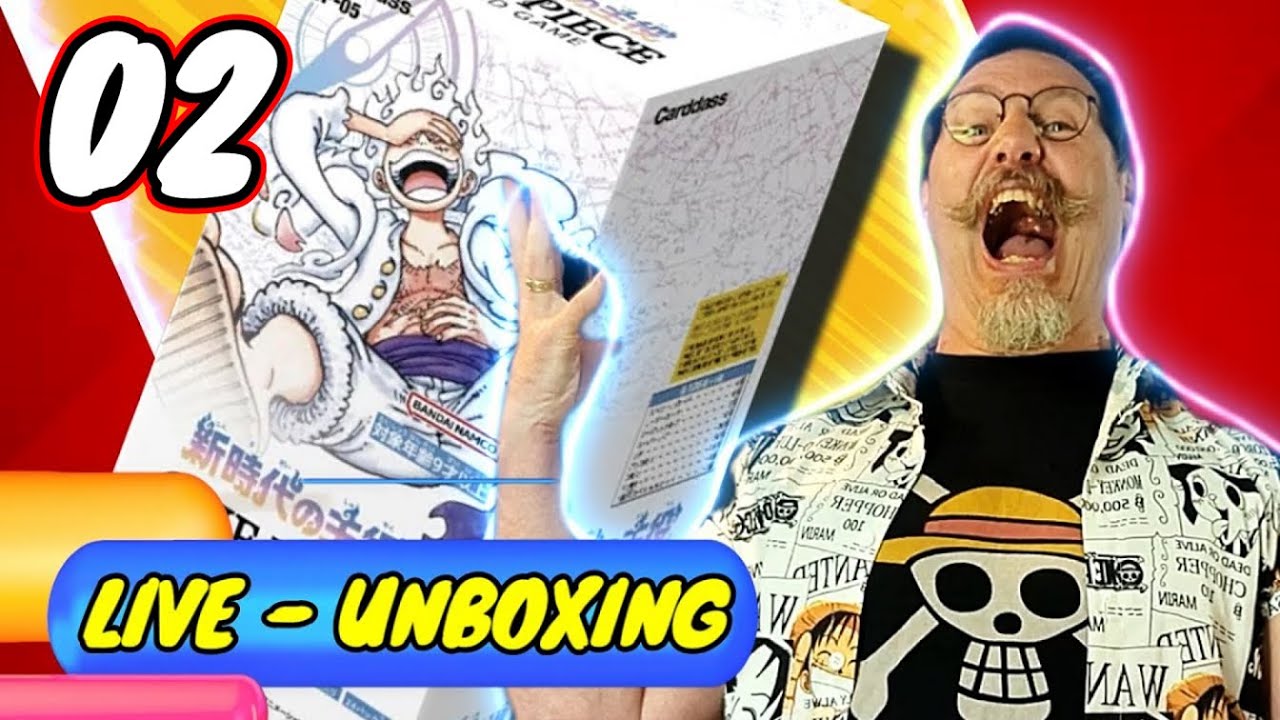 LA MANGA ART GEAR 5, LE RETOUR - LIVE UNBOXING CARD ONE PIECE OP05