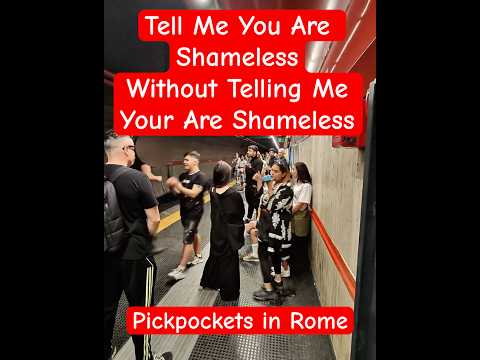 🤡🔴Shamless Pickpockets Joking around the security #pickpocket #Pickpockets