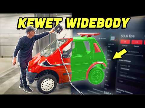 Making a Body kit for THE Ugliest Car: The Kewet!