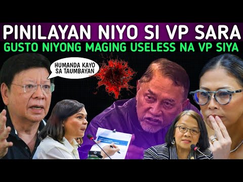 MARCOLETA NAPUNO NA! MGA ASO NI TAMBA PINILAYAN SI VP SARA GUSTO MAGING USELESS VP!